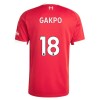 Liverpool Gakpo 18 Hjemme 2025-26 - Herre Fotballdrakt